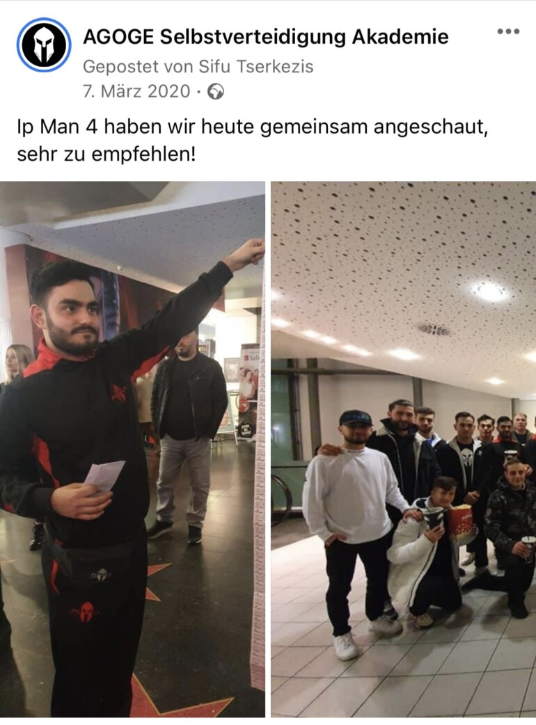 AGOGE Selbstverteidigung in Stuttgart Ufa Palast KINO